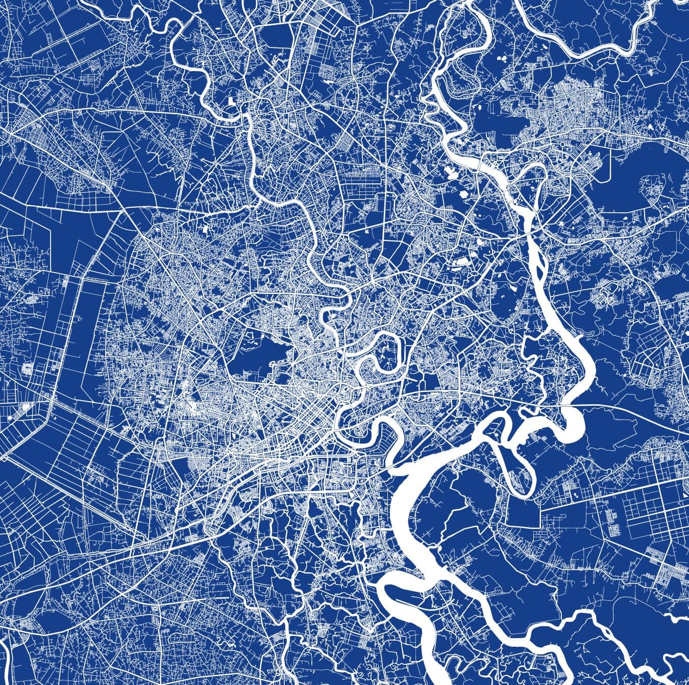 Ho Chi Minh City Map