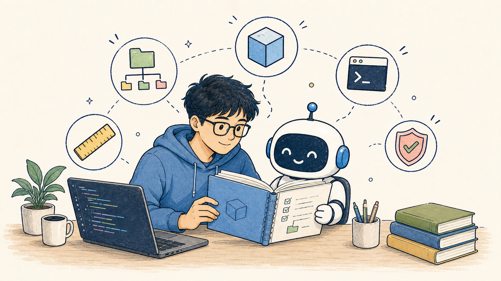 Viết sổ tay dự án cho coding agent